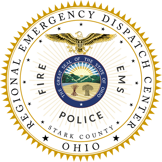 Seal of the Regional Emergency Dispatch Center of Stark County, Ohio
